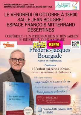 Affiche  09 10 26 Conférence  Les Perles nacrées de nos larmes” de frederic-Jacques bourgade.png